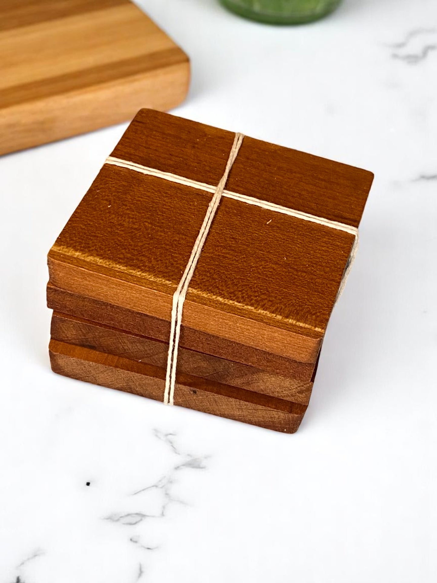 Hardwood Coasters