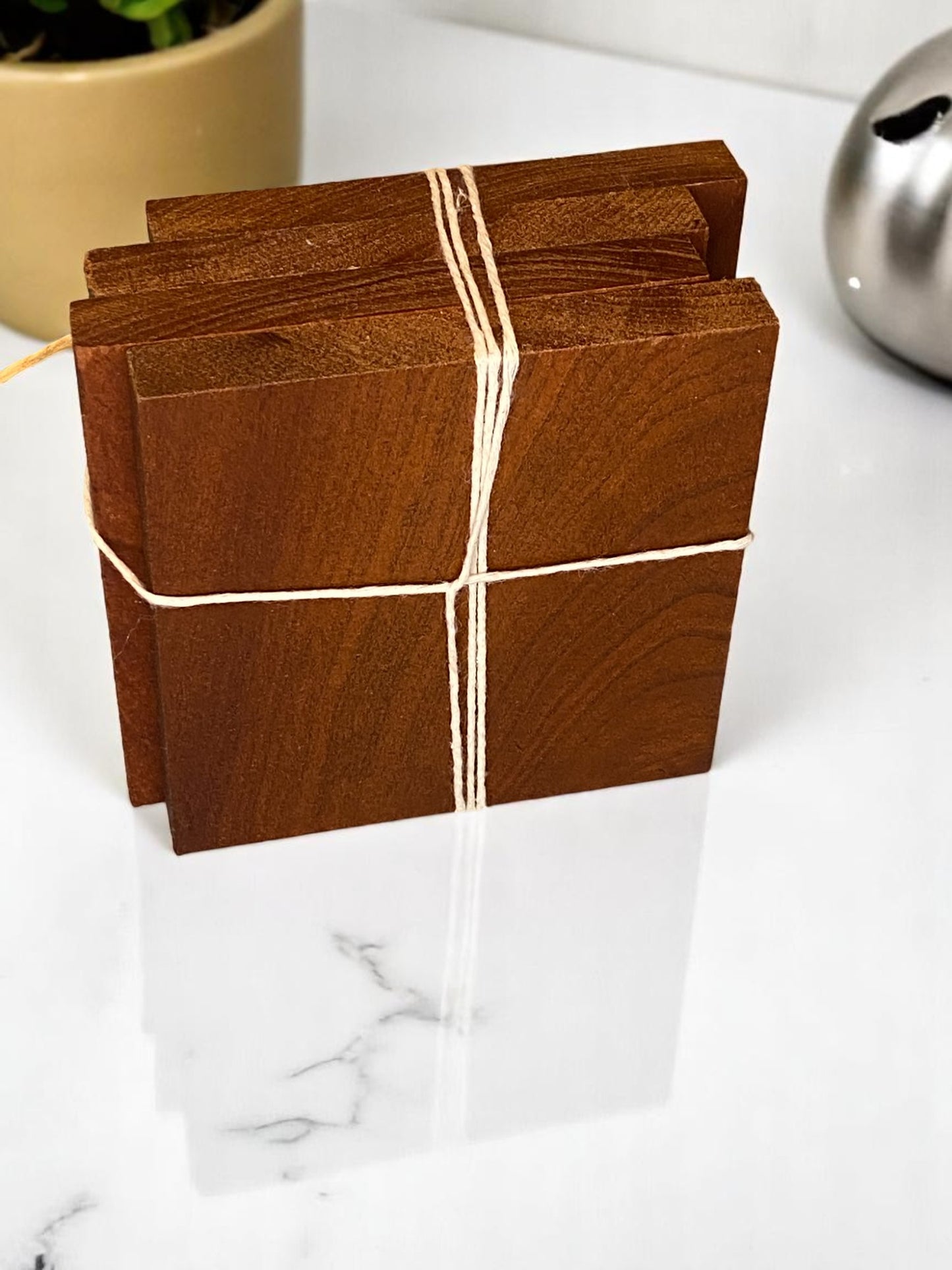 Hardwood Coasters