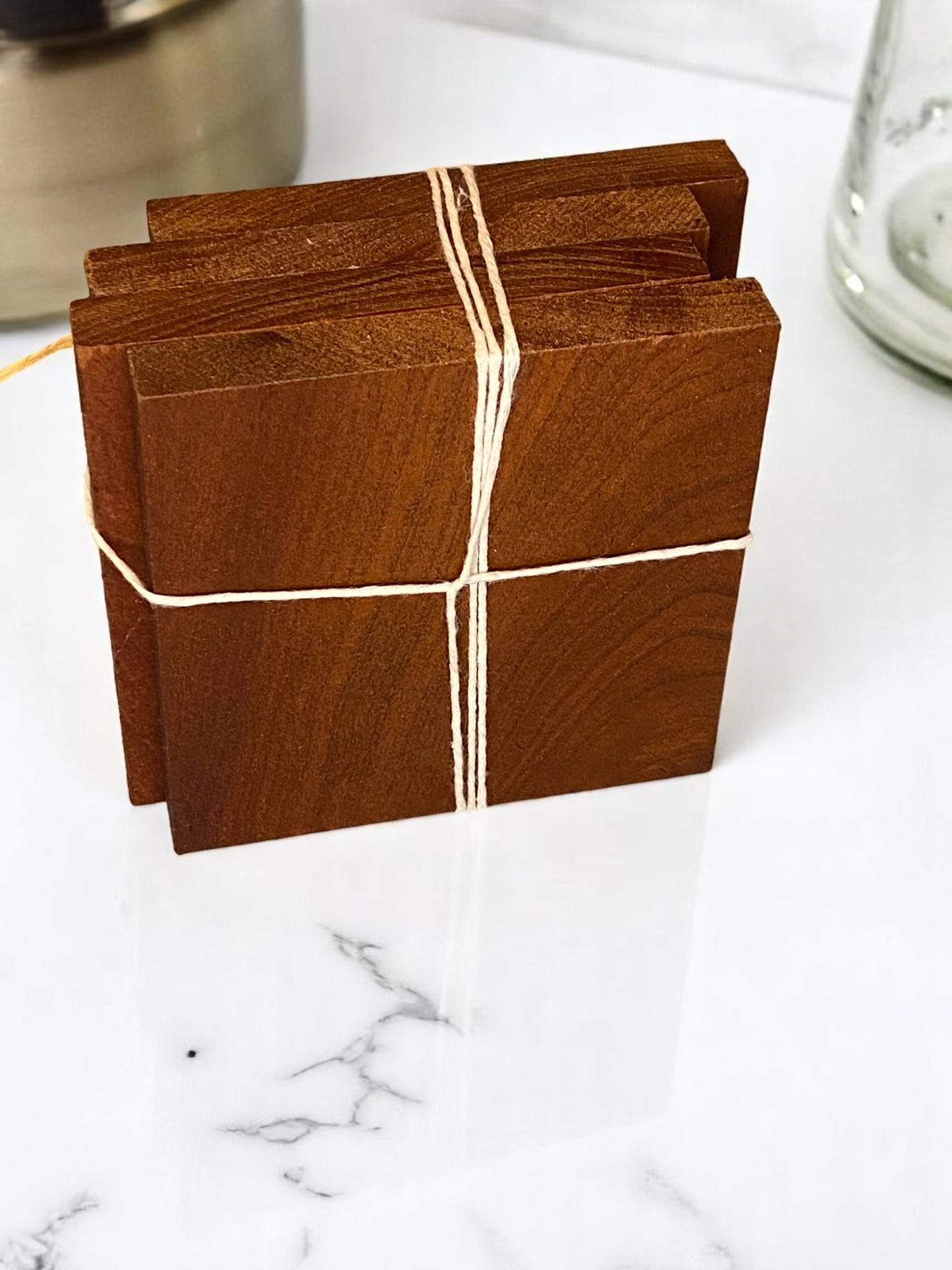 Hardwood Coasters
