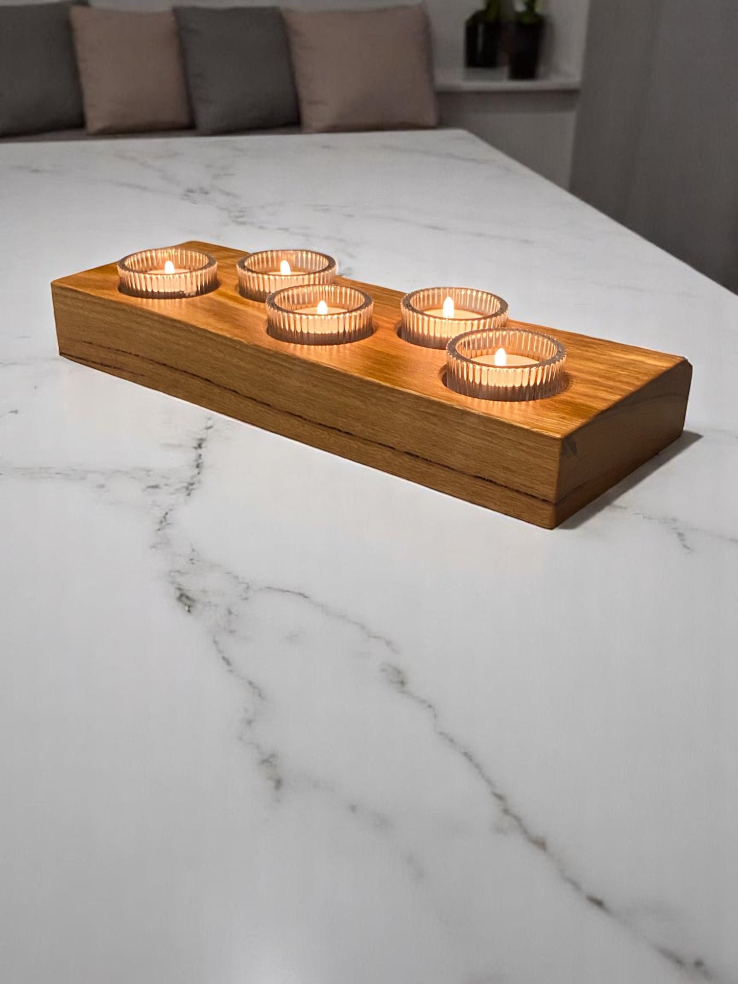 Live Edge Candle Holder