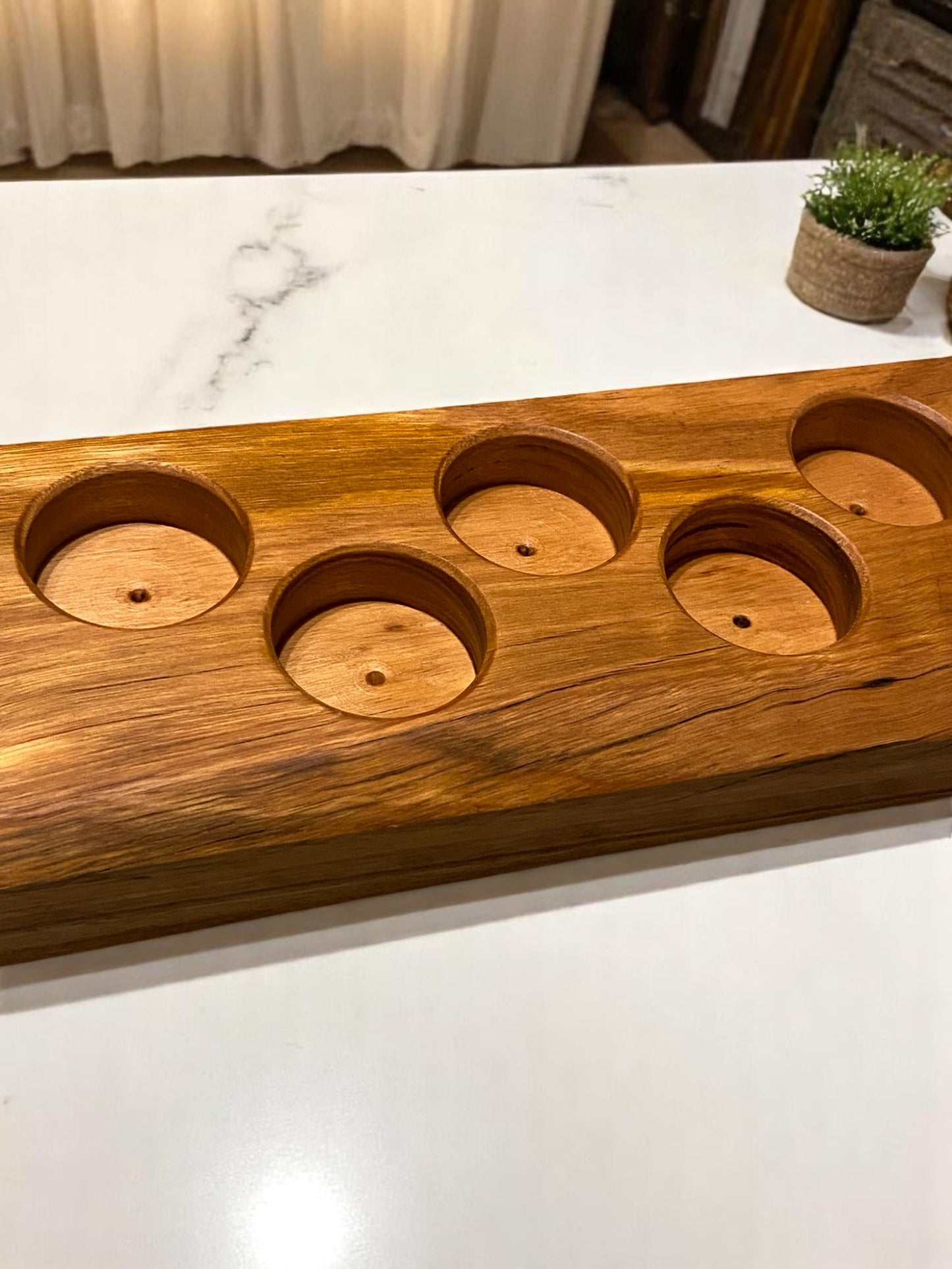 Live Edge Candle Holder