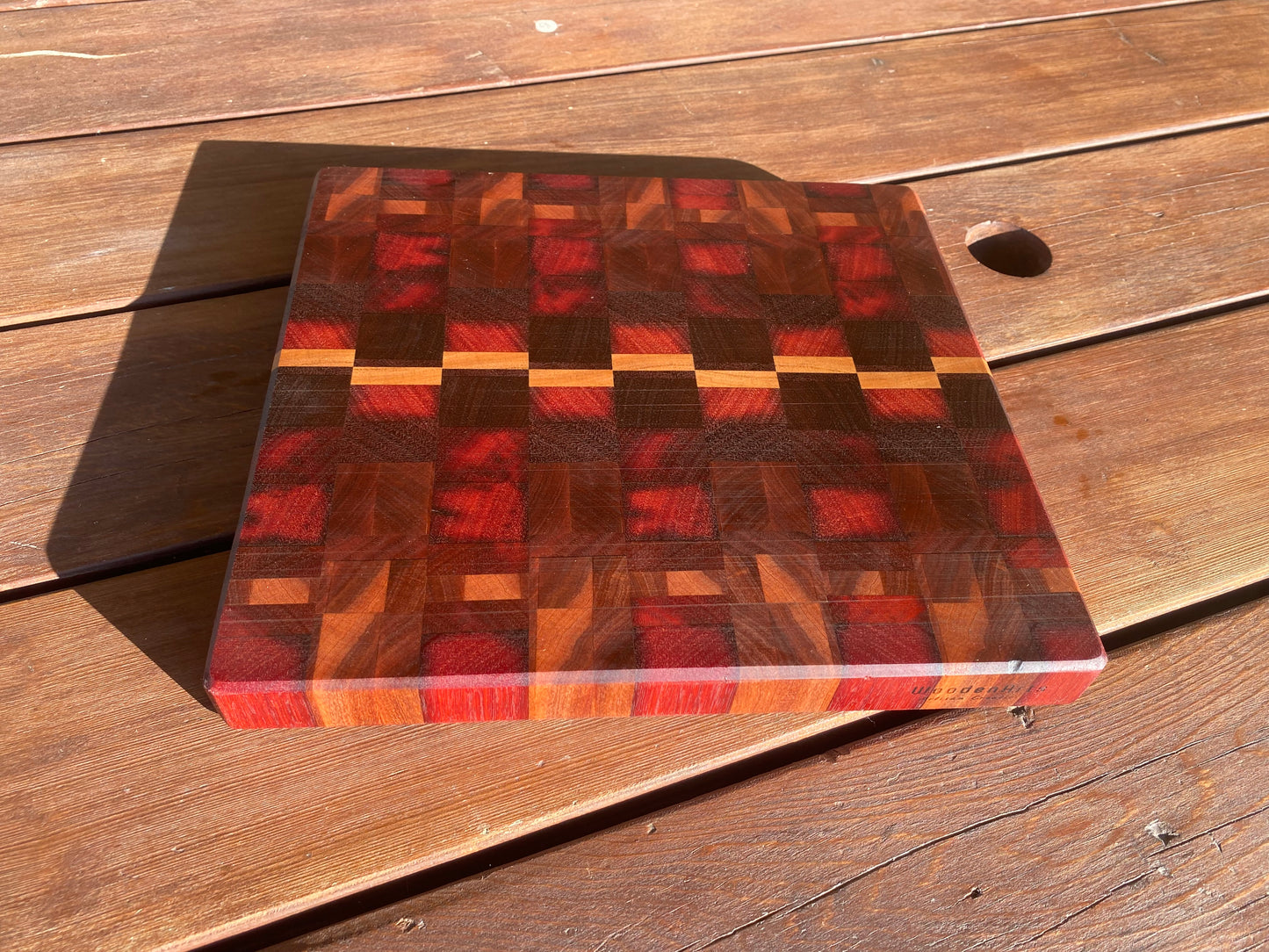 Tessera – Premium Jarrah & Blackbutt End Grain Chopping Board