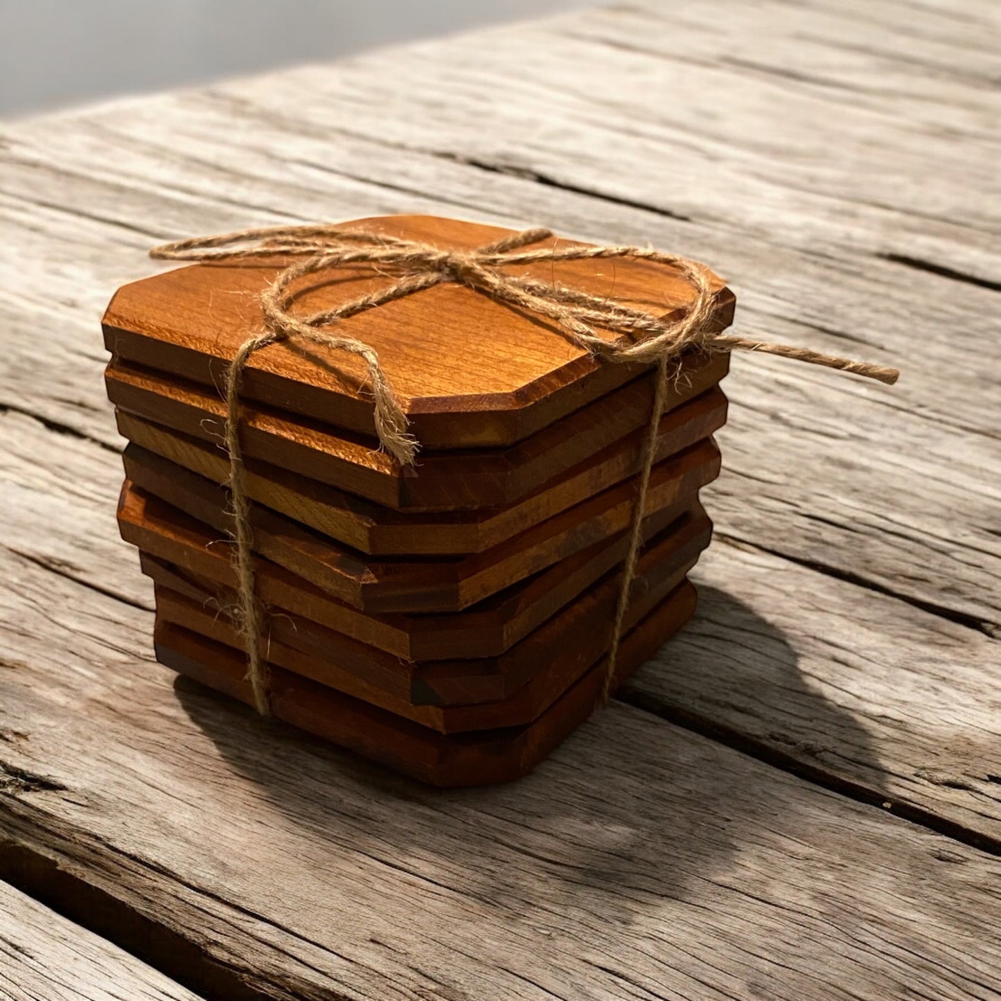 Hardwood Coasters