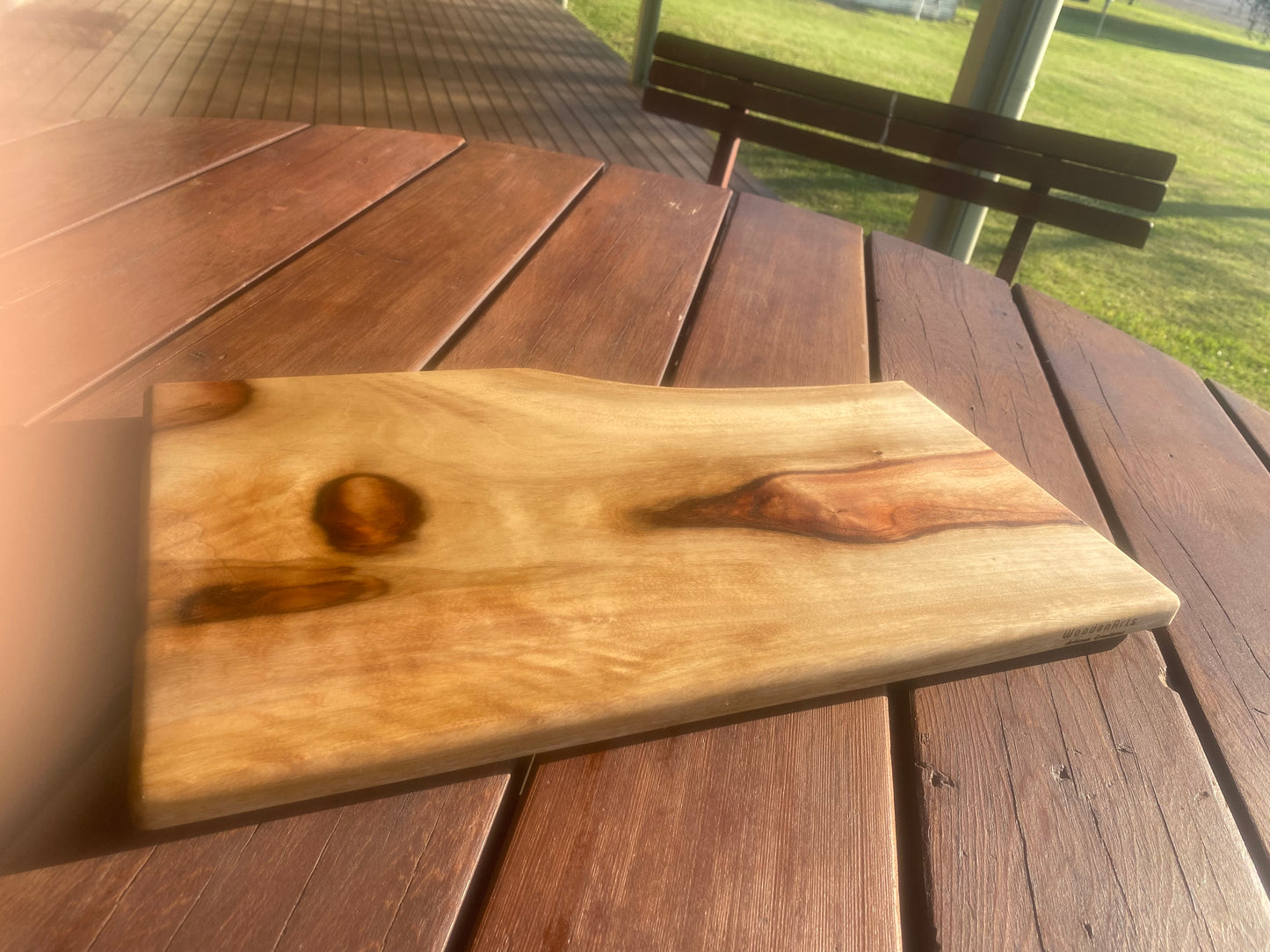 The Camphor Essence – Natural Edge Cutting Board