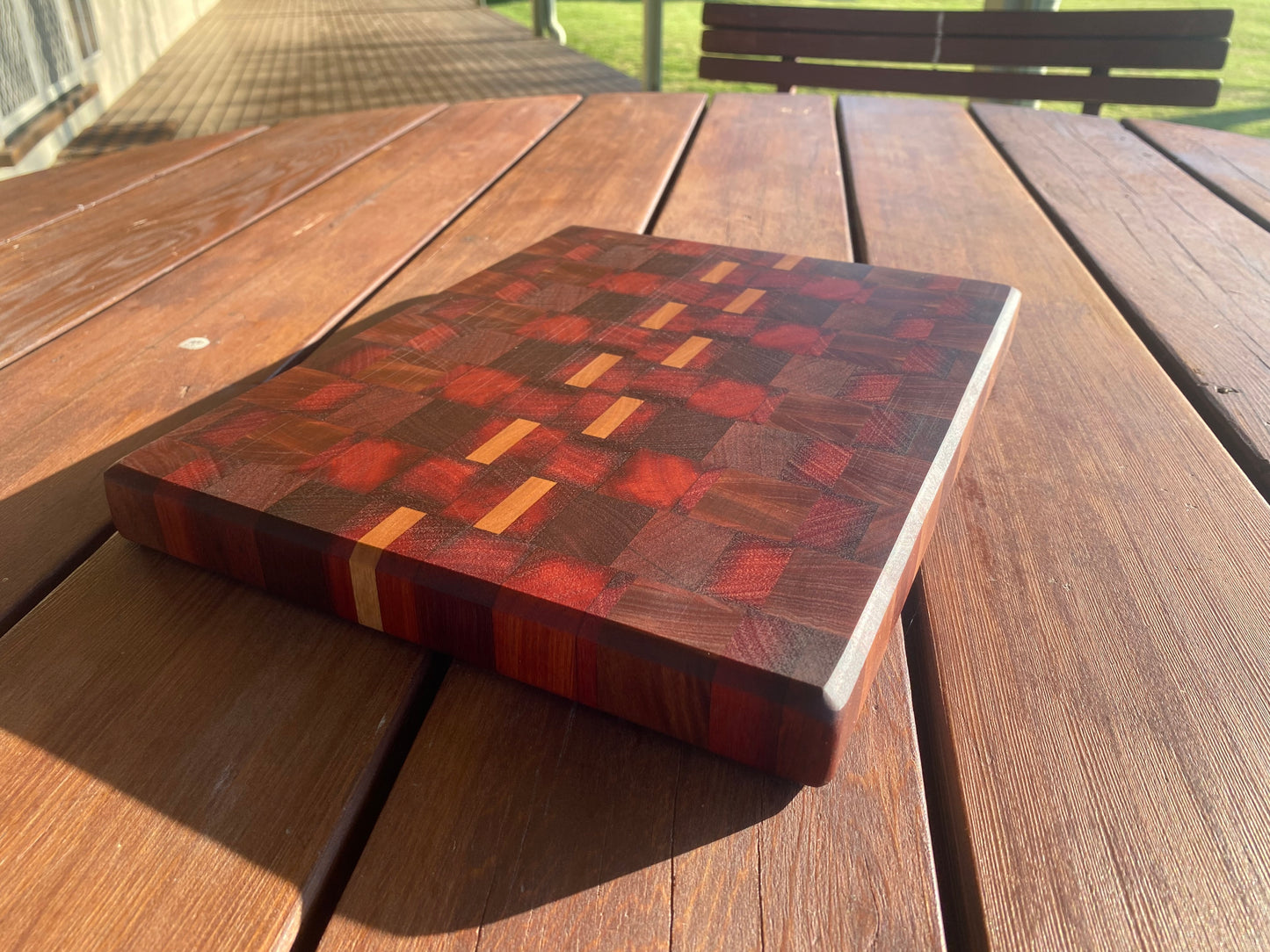 Tessera – Premium Jarrah & Blackbutt End Grain Chopping Board