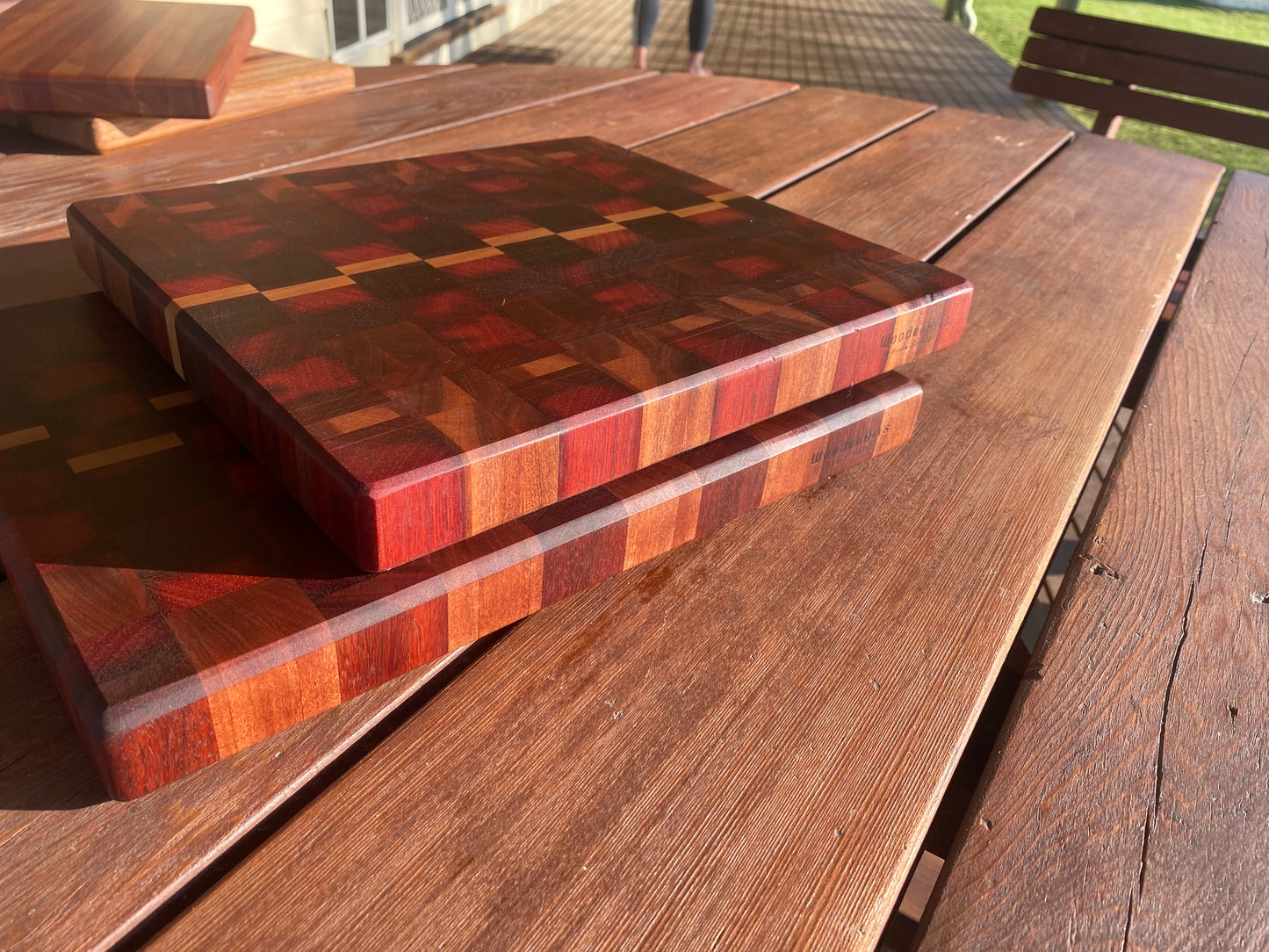 Tessera – Premium Jarrah & Blackbutt End Grain Chopping Board