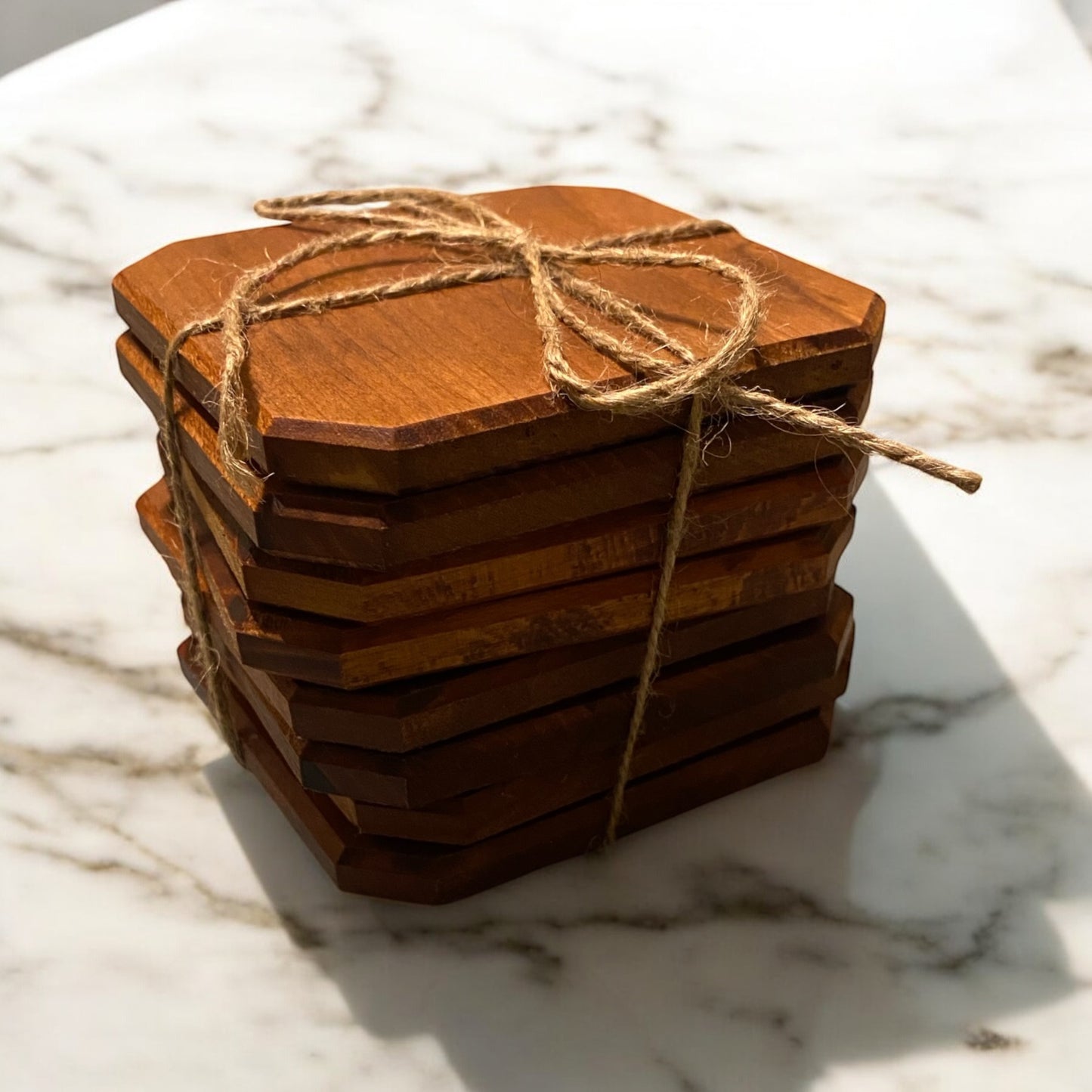 Hardwood Coasters