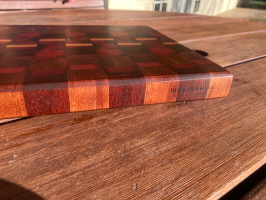 Tessera – Premium Jarrah & Blackbutt End Grain Chopping Board