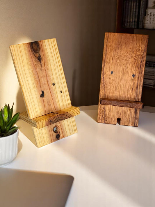 Wooden Phone Holder Stand