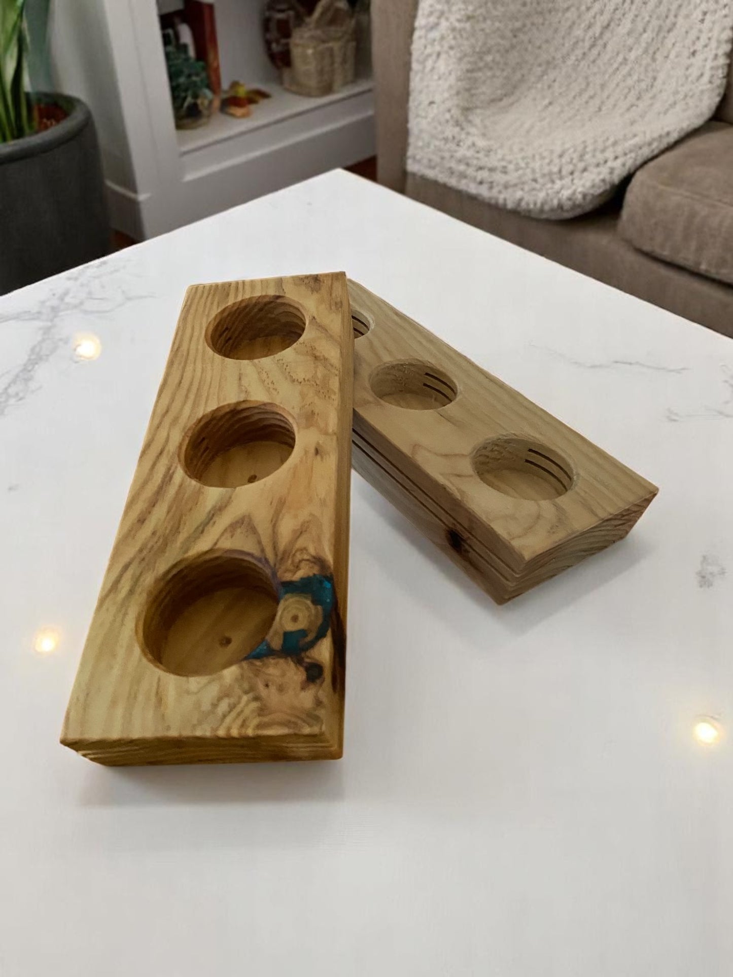 Grooved Candle holder