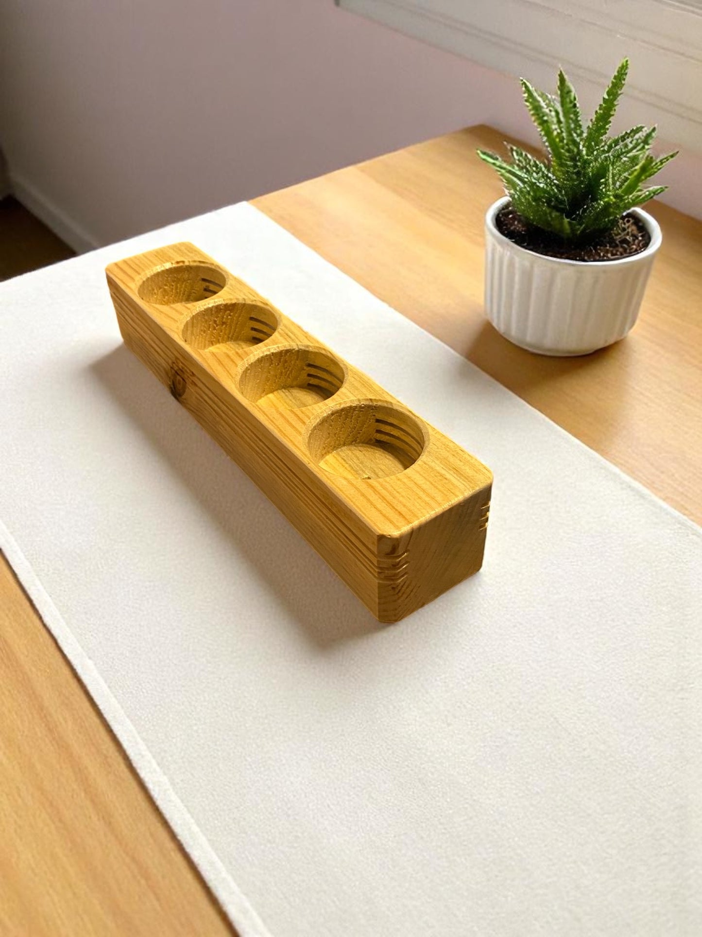 Grooved Candle holder