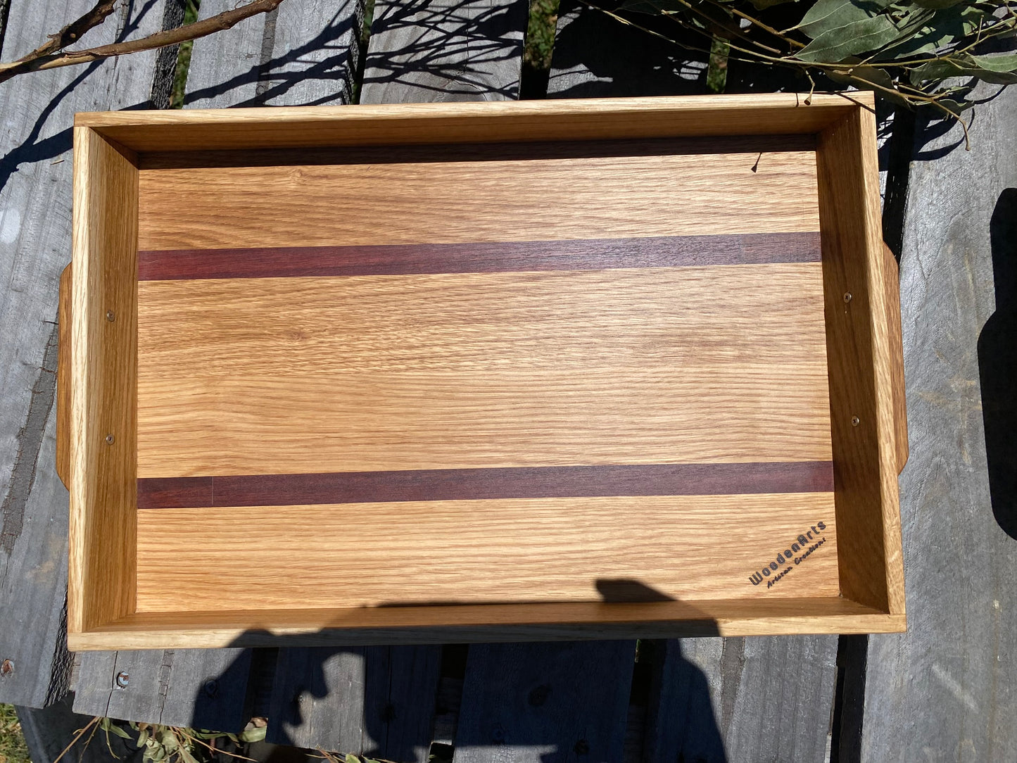 White Oak Gather Tray