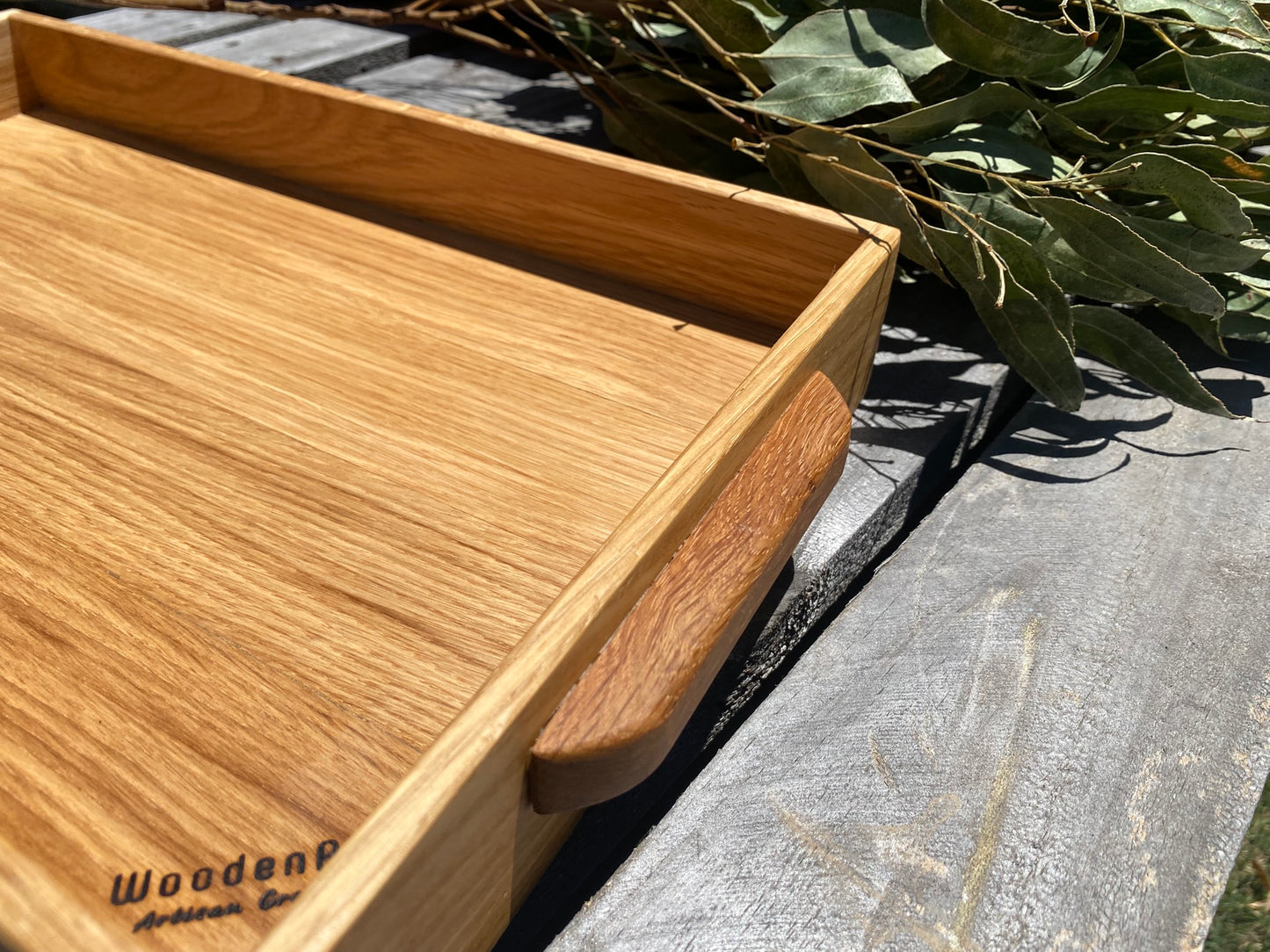 White Oak Gather Tray