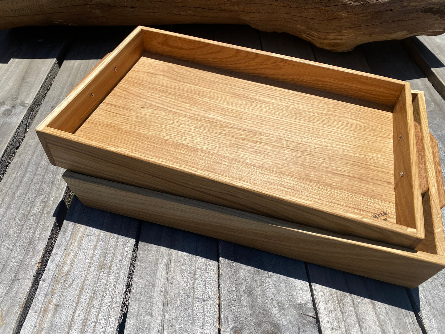 White Oak Gather Tray