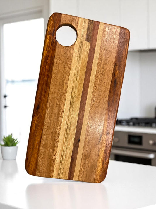 Mixed Aussie hardwoods Charcuterie board